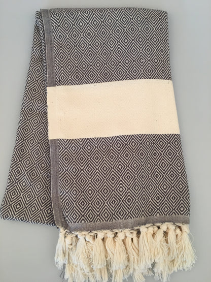 Lycia Myra Türkisches Strandhandtuch Peshtemal (430g)