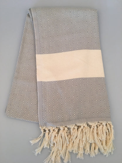 Lycia Myra Türkisches Strandhandtuch Peshtemal (430g)