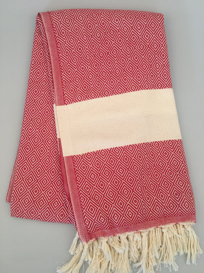 Lycia Myra Türkisches Strandhandtuch Peshtemal (430g)